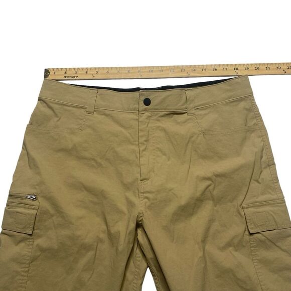 Orvis Nylon Spandex Cargo Shorts Khaki Men’s Sz 38 - Picture 8 of 16